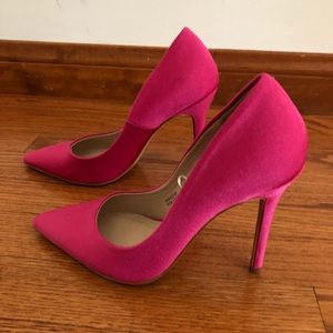 Brand new hot pink high heels size 6
